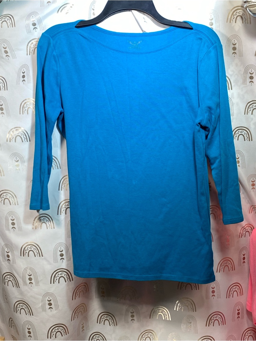 Faded Glory Bright Blue Girls' Long Sleeve Tee